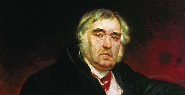 Иван Крылов — могила в Некрополе мастеров искусств, Санкт-Петербург