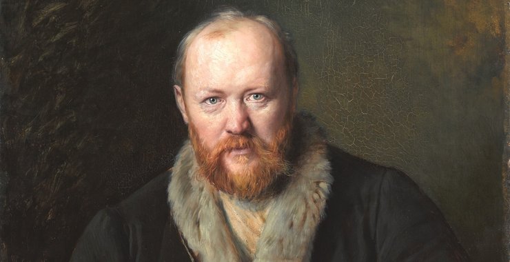 Александр Островский — могила в Щёлыкове, Костромская область